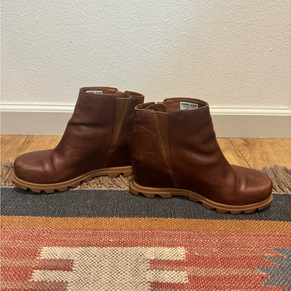 Sorel Joan of Arc Zip Booties Leather - Picture 4 of 9